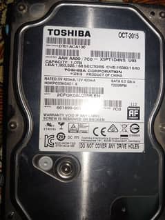 Toshiba 1TB Original Hard Drive