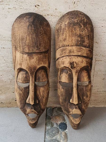 Hand Made African Tribal Mask 1