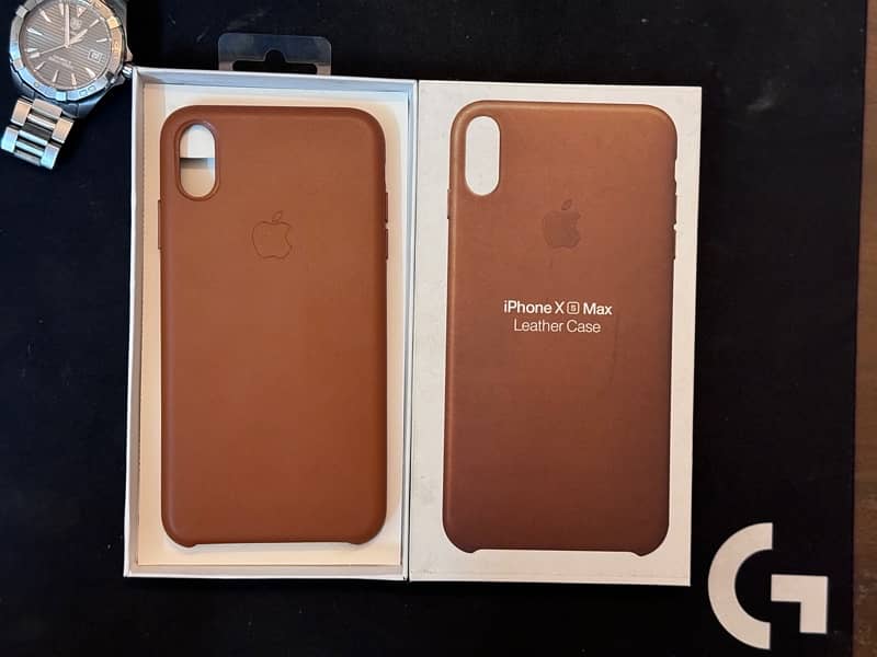 iPhone XS Max Leather Case 1