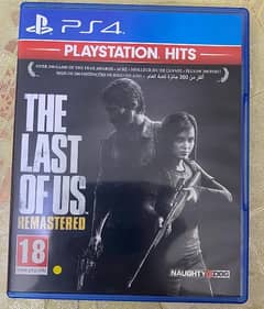 The Last of us remastered PS4 game