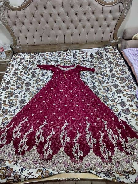 Bridal dress designed by Rsheen peshawer 1