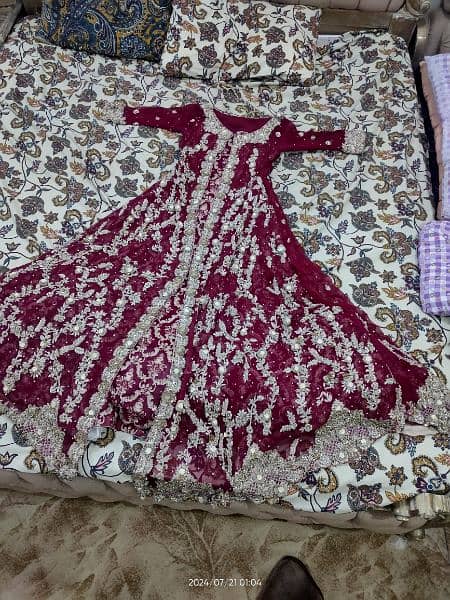 Bridal dress designed by Rsheen peshawer 5