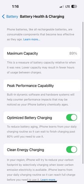 14 Pro 128 GB Battery Health 89 % 10/10 Condition 6