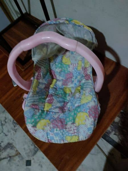 Baby carrier pink color 2