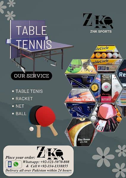 Table tennis table 17