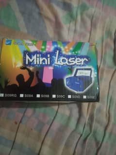 disco mini laser light