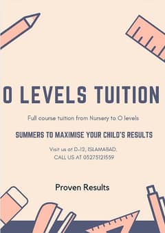 O levels tuition