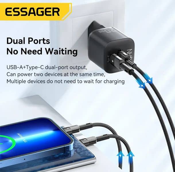 Essager PD Quick Charger 20 Watt 3