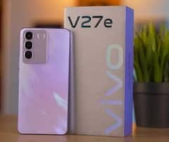 vivo v27e 9 months use device mint with box charger condition for sale