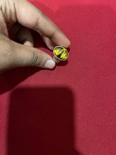 tiger eye ring 10 crt