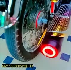 silencer LED strip lights for bike