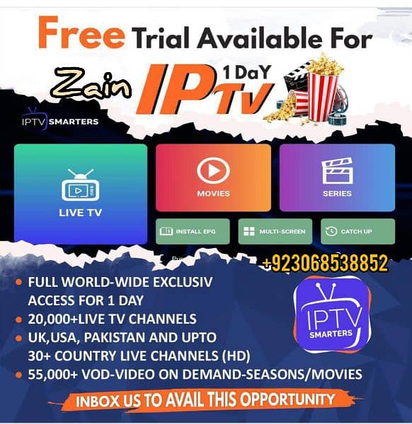 IPTV service available 0.3 0.6. 8.5. 3.8. 8.5. 2 0