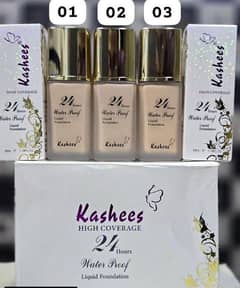 24 h waterproof kashee's foundation