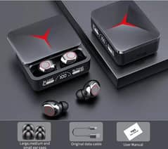 M90 pro earbuds with good battery back up with free dc all over pk