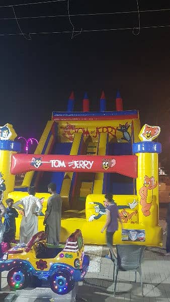 token  Rides |03219219953 | Toyland || Token / Rides jumping castle 13