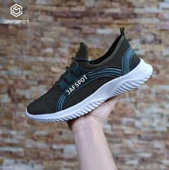 jaf Spot Men Sport Casual Sneakers Green colour