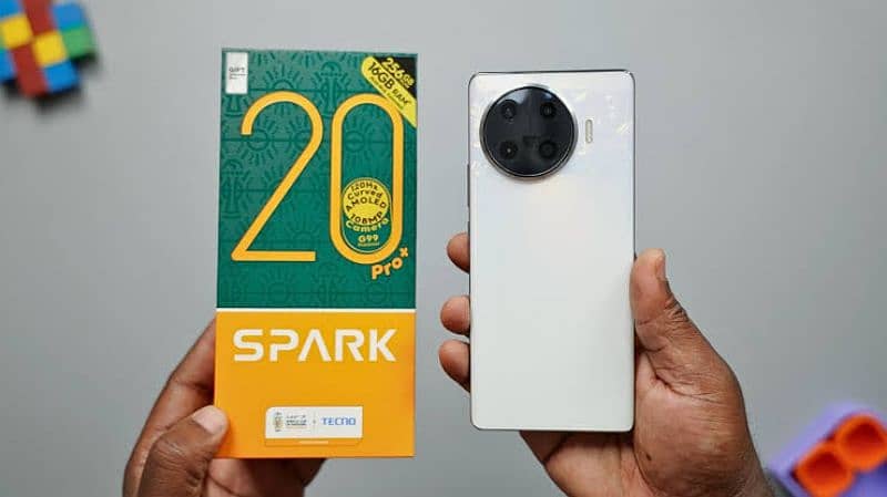 Tecno spark 20 pro plus condition 10/10 full box 1