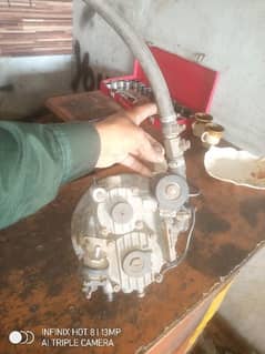 LPG cylinder kit with stand Mehran car ke