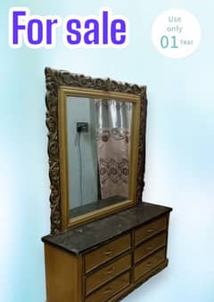 good condition dressing table available for sale.