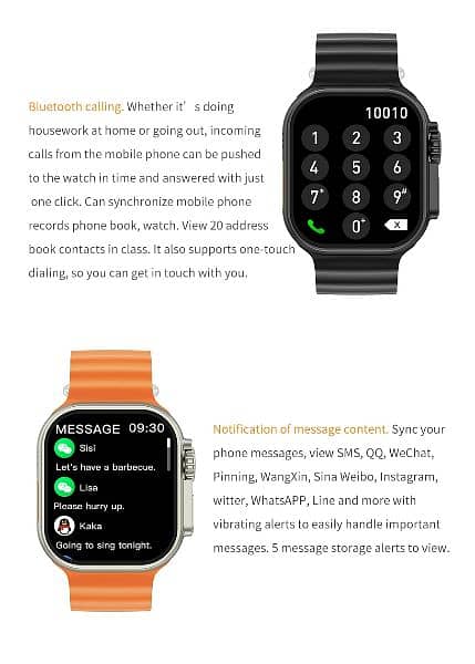 T800 Smart Watch with wireless charging 4