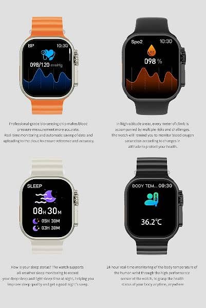 T800 Smart Watch with wireless charging 6