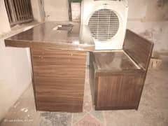 silai machine wood box