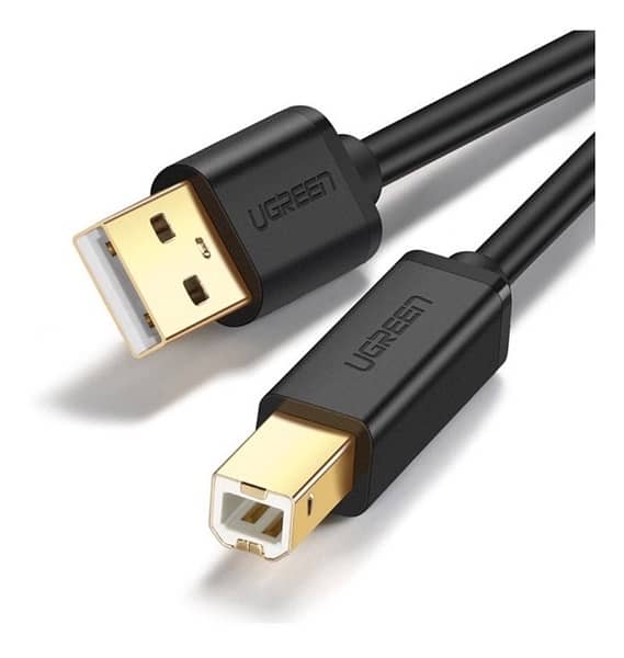 UGreen USB 2.0 A Male To B Male Print Cable Gold 24k Plated 5ft 2