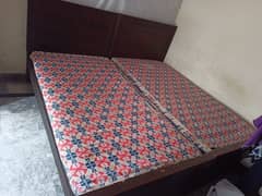 2 bed with mattress