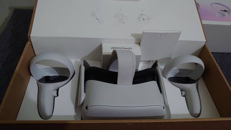 OCULUS META QUEST 2 128GB USED LIKE NEW 2