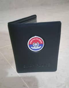Sindh Police Wallet| Leather Wallet | Slim Smart Wallet