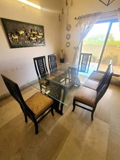 Sheesham Dinning Table with 6 Chairs