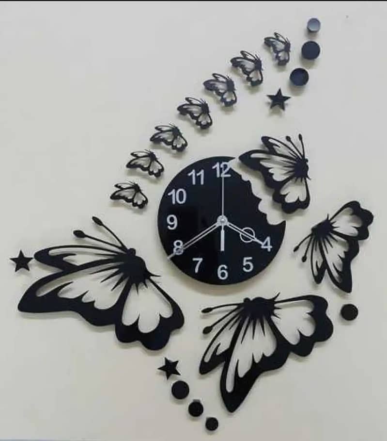 Butterfly clock 1