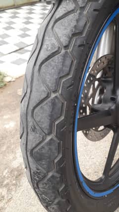 YAMAHA YBR FRONT AND REAR TYRE