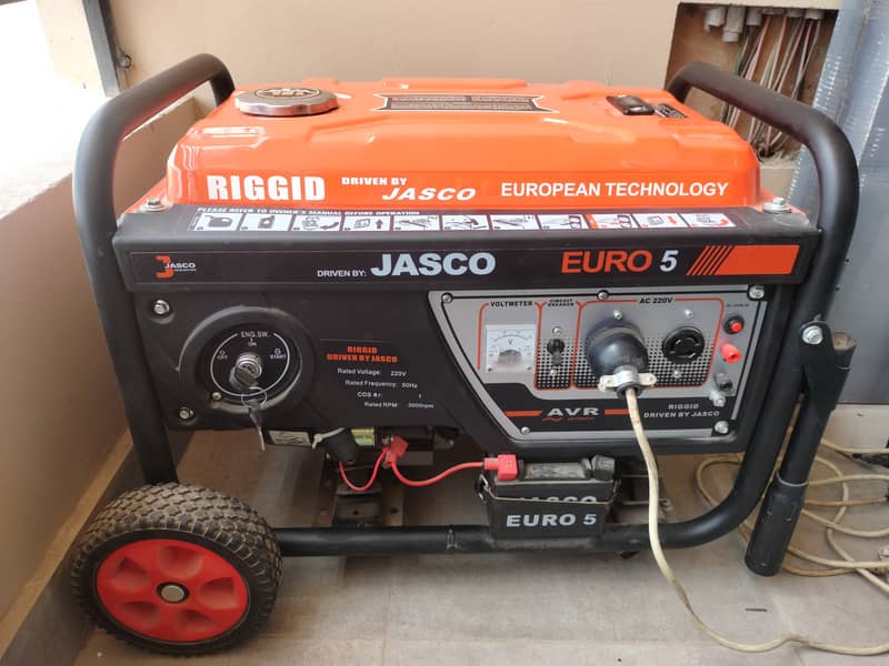 3 KVA Generator, Petrol & Gas, Used Maximum 10 Hours in 1 Yr. , 7