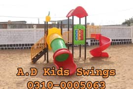 Parks swings|Kids Slide| Wooden Play House  Trampoline|A. D Swing Kids