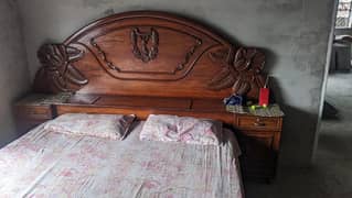 High quality wooden bed