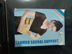 Lumbo carsel Support belt available