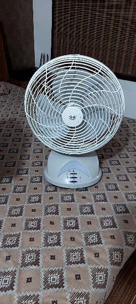 FT table fan with light 0