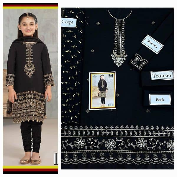 Maira  B  Kids 3 pieces lawn  for order 03017186072 4