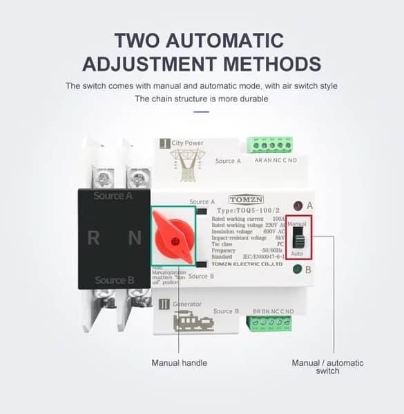 Tomzn Automatic Transfer Switch 4