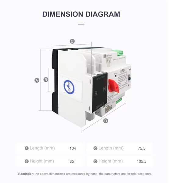 Tomzn Automatic Transfer Switch 8