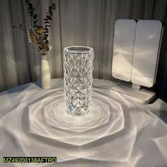 Rechargeable Diamond Crystal Table Lamp