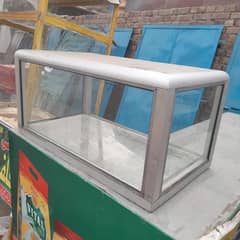 Almunium Glass Rag Counter For Chips And Fast Food