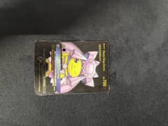 Black rare pikachu cosplay rare card 1 pcs
