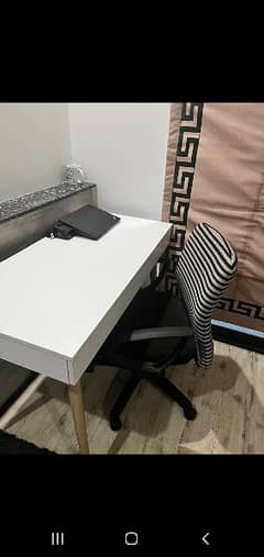 study table with chair