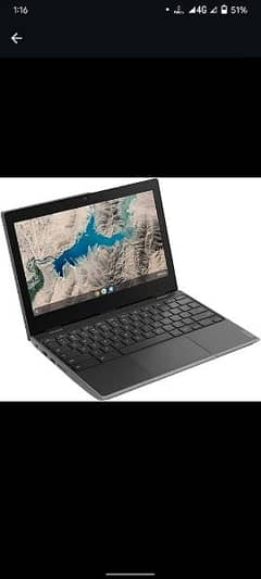 Lenovo Chromebook 100e 2nd Gen| 4GB RAM 16Gb ROM|Playstore supported