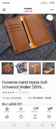 MEN'S LONG WALLET