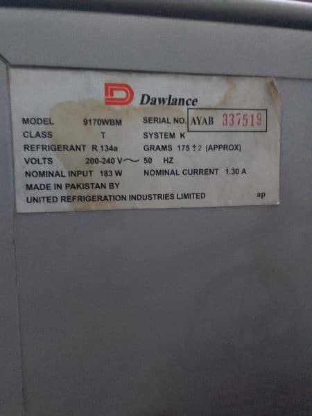 Dawlance 12CFT  Refrigerator 4