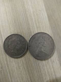 Queen Elizabeth antique Coins