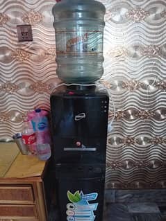homage water dispenser and fridge  only 7 months used